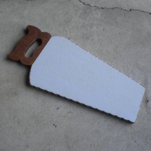Vintage FarmHouse Saw Cutting Board